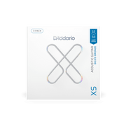 D'Addario 12-53 Light XS Phosphor Bronze Coated Acoustic Guitar Strings