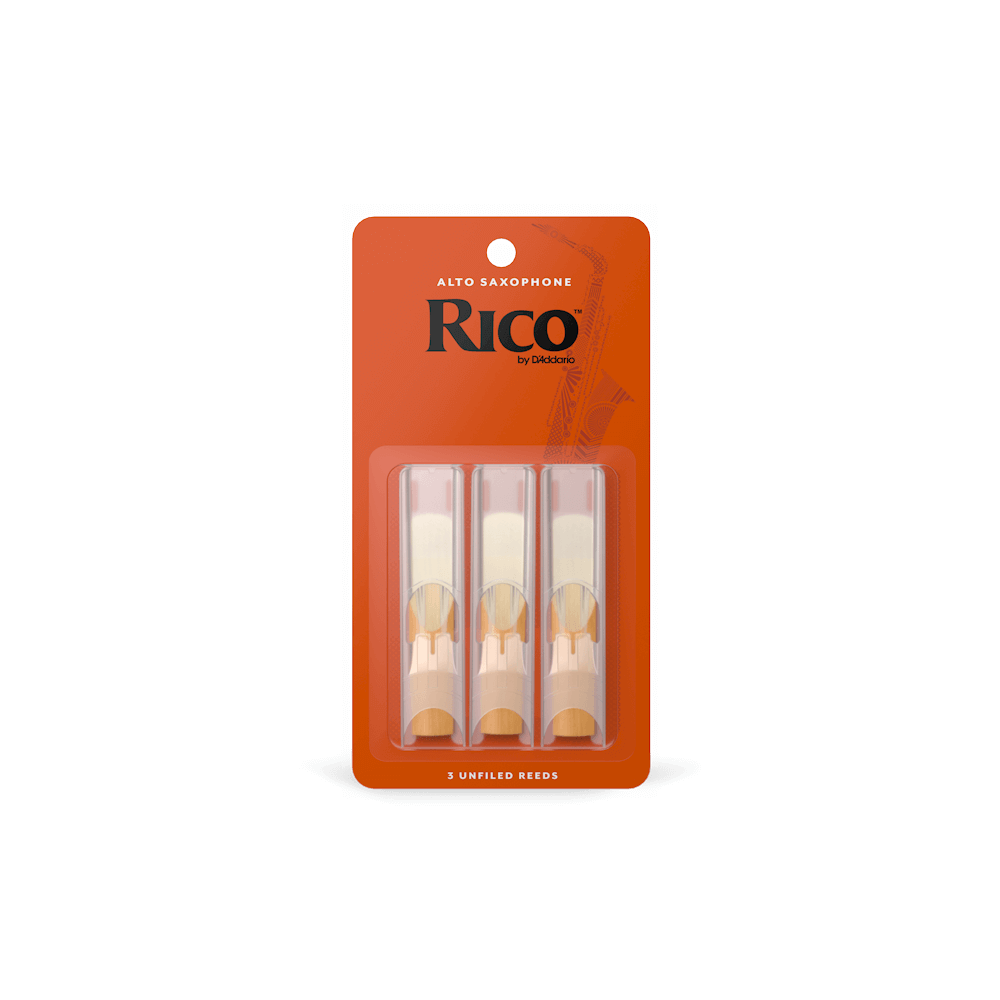 Rico Alto Sax Reeds Strength 3.0 3-Pack